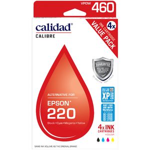 Calidad Alternate Epson 220 Ink Cartridge Value Pack