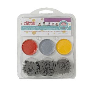 Princeton Face Paint Stamp Kit Zoo