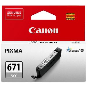 Canon CLI-671 Ink Cartridge Grey