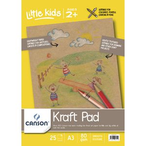 Canson A3 Kraft Pad 80gsm 25 Sheets