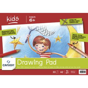 Canson A2 Drawing Pad 70gsm 30 Sheets