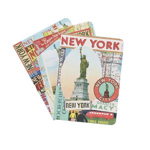 Cavallini Mini Notebook New York 3 Pack