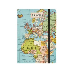 Cavallini Notebook Maps Large