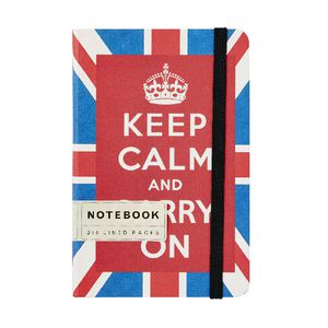 Cavallini Small Notebook Keep Calm