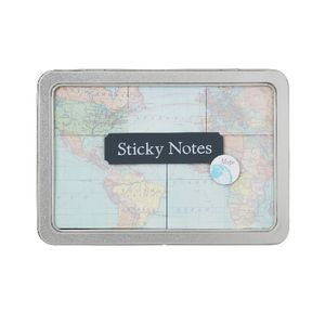 Cavallini Sticky Notes Vintage Maps