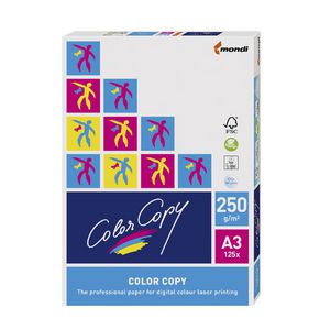 Color Copy 250gsm A3 Digital Copy Paper 125 Sheet Ream