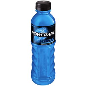 Powerade Flat Cap Mountain Blast 600mL 12 Pack