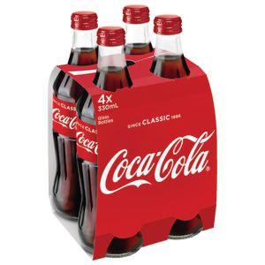Coca-Cola Glass Bottles 330mL 24 Pack
