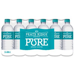Peats Ridge 600mL Natural Still Spring Water 60 x 24 Pack