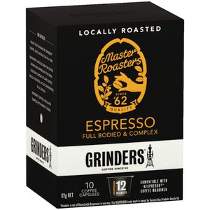 Grinders Espresso Capsules 5.2g 10 Pack
