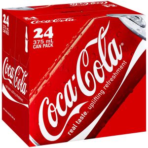 Coca-Cola Cans 375mL 24 Pack