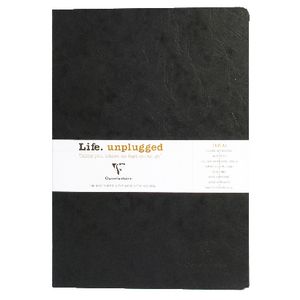 Clairefontaine Essentials A4 Lined Notebook Black 2 Pack