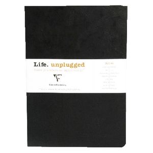 Clairefontaine Essentials A5 Lined Notebook Black 2 Pack