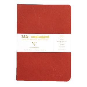 Clairefontaine Essentials A5 Lined Notebook Red 2 Pack