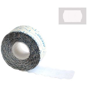 Meto 1 Line Price Labels Permanent White 5 Pack