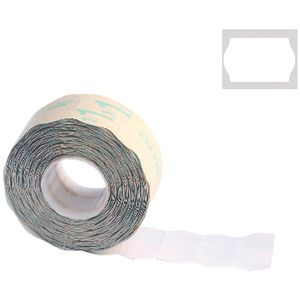 Meto 1 Line Price Labels Removable White 5 Pack