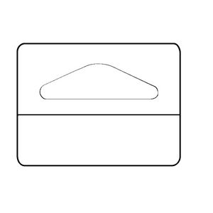 Checkpoint Meto Hangsell Tabs 41mm x 31mm 50 Pack