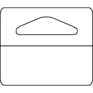 Checkpoint Meto Hangsell Tabs 44mm x 37mm 50 Pack