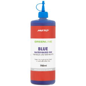 Meto Sign Writing Ink Blue 750mL