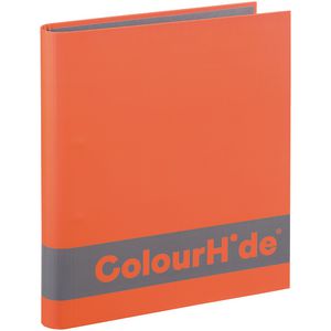 ColourHide A4 Silky Touch Binder 25mm Orange