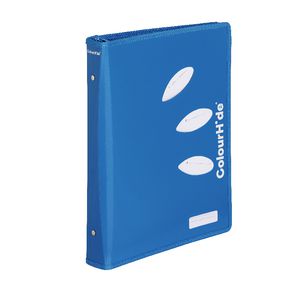 ColourHide My Zipper Binder A4 2 D-Ring 25mm Blue