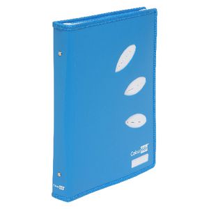 binder a4 2d ring pvc 25mm blue