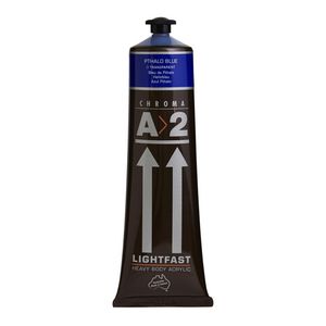 Chroma Lightfast Art Students Acrylic 120mL Phthalo Blue