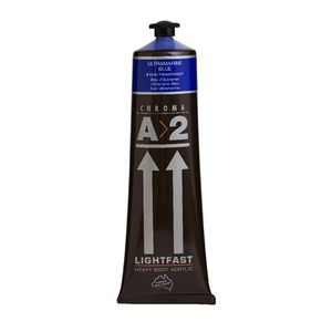 Chroma Lightfast Art Students Acrylic 120mL Ultramarine Blue