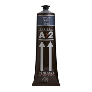 Chroma Lightfast Art Students Acrylic 120mL Warm Grey