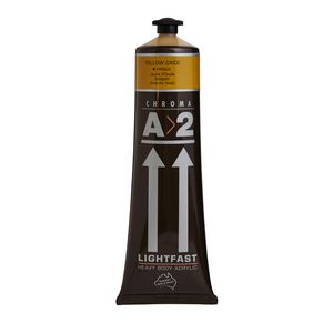 Chroma A2 Lightfast Students Acrylic 120mL Yellow Oxide