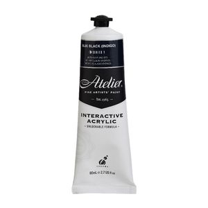 Atelier Interactive Artist Acrylic 80mL Blue Black Indigo S1