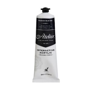 Atelier Interactive Artist Acrylic 80mL Prussian Blue Hue S1