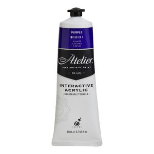 Atelier Interactive Artist Acrylic 80mL Purple S1