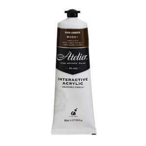 Atelier Interactive Artist Acrylic 80mL Raw Umber S1