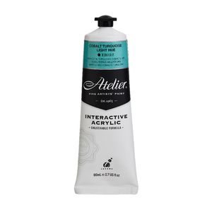 Atelier Interactive Acrylic 80mL Cobalt Turquoise Light S5