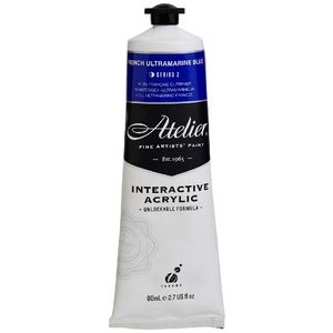 Atelier Interactive Acrylic 80mL French Ultramarine Blue S2