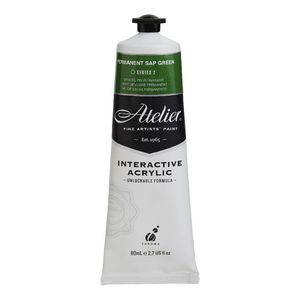 Atelier Interactive Artist Acrylic 80mL Perm Sap Green S2