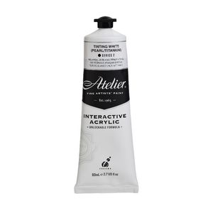 Atelier Interactive Artist Acrylic 80mL Tint White Pearl S2