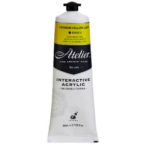 Atelier Interactive Artist Acrylic 80mL Cad Yellow Light S4