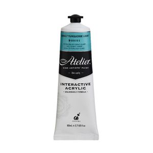 Atelier Interactive Acrylic 80mL Cobalt Turquoise Light S5