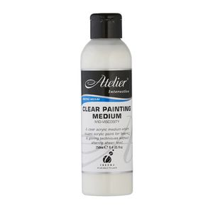 Atelier Interactive Clear Painting Medium 250mL