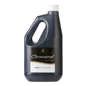 Chromacryl Premium Students Acrylic 2L Black