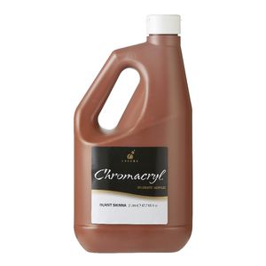 Chroma Premium Students Acrylic 2L Burnt Sienna