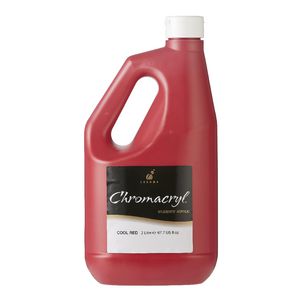 Chromacryl Premium Students Acrylic 2L Cool Red