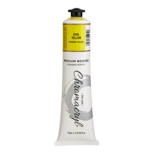 Chroma Student Acrylic Paint 75mL Cool Yellow