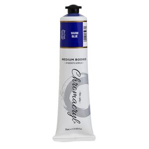 Chromacryl Student Acrylic Paint 75mL Warm Blue
