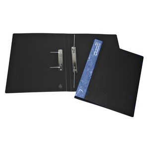 Colby A4 Spring File with Transfer Staple Black