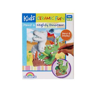 Colorific Ceramic Fun Paint a Dinosaur Kit