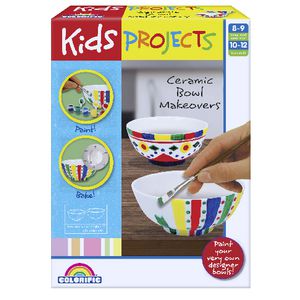 Kids Projects Ceramic Bowl Set