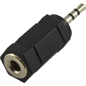 Comsol 2.5mm Stereo Male to 3.5mm Stereo Female Audio Adaptor